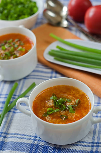 istock tomato soup with rice and meat 493576074