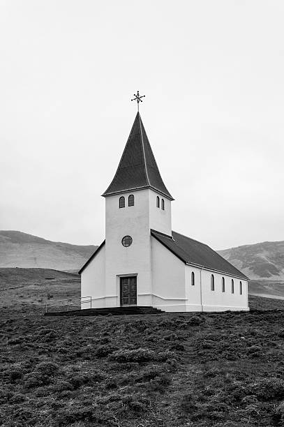 istock Church of Vik Iceland 493580948