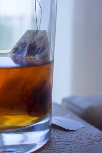 istock Glass of Tea with Bag End 493581910