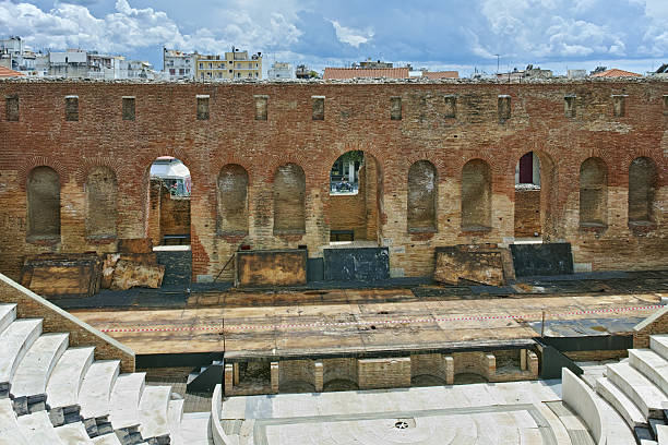 ancient ruins of Roman Odeon, Patras