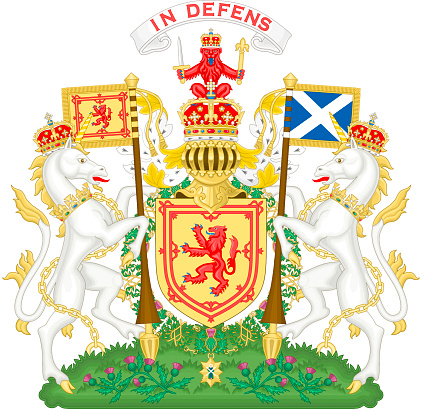 Escudo de armas de Escocia photo