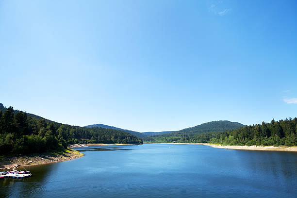 istock Lake Schwarzenbach in northern Black Forest 493593402