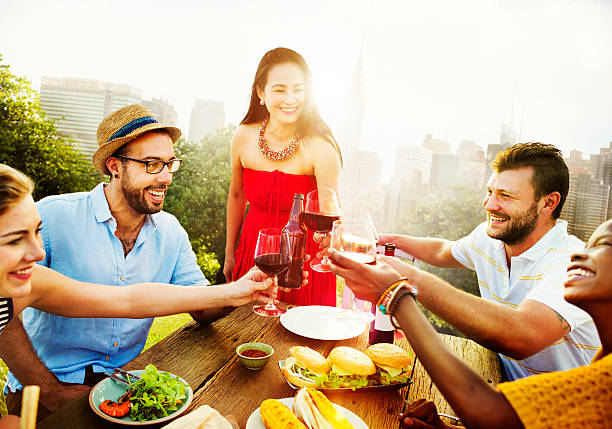 istock Friend Friendship Dining Celebration Hanging out Concept 493599998