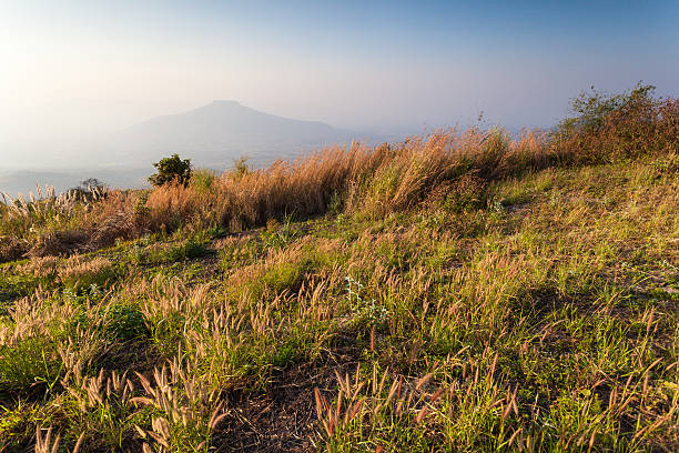 Mount Fuji at Loei Province, Thailand stock photo