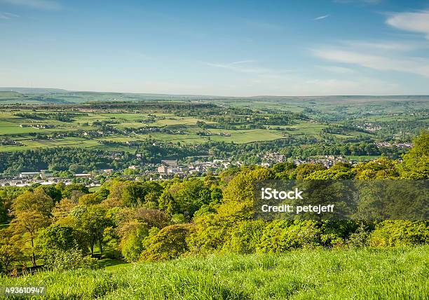 Долина В Calderdale Ryburn — стоковые фотографии и другие картинки Англия - Англия, Без людей, Возвышенность