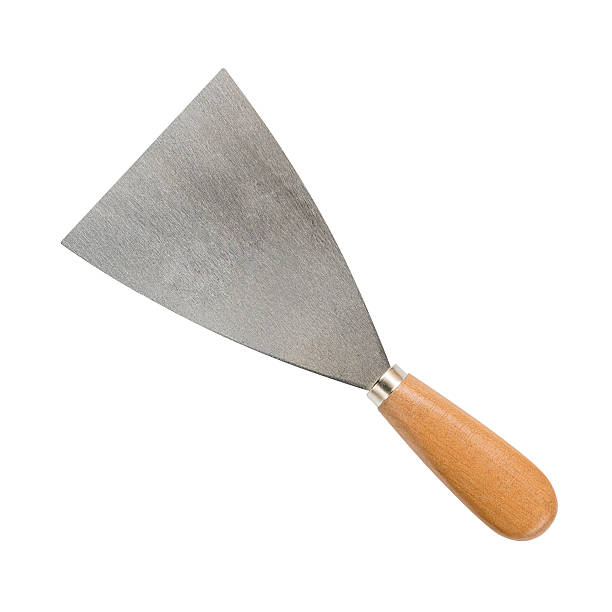 istock metal spatula isolated on a white 493611127
