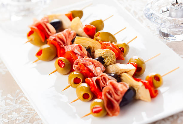istock Antipasti skewers 493612985