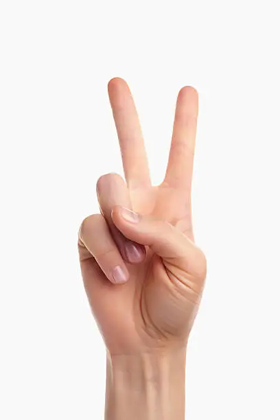Victory sign