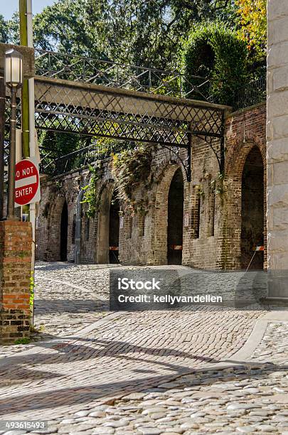Cobblestone In A Southern City Stock Photo - Download Image Now - Agriculture, Architecture, Brick