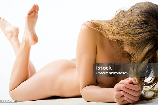 Luxurious Woman Stock Photo - Download Image Now - Naked, Women, Buttocks