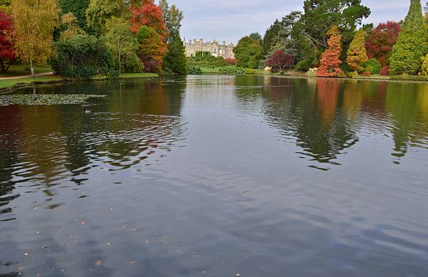 istock English garden in Autumn/ Fall 493622276