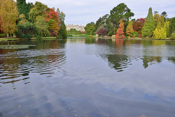 istock English garden in Autumn/ Fall 493623792