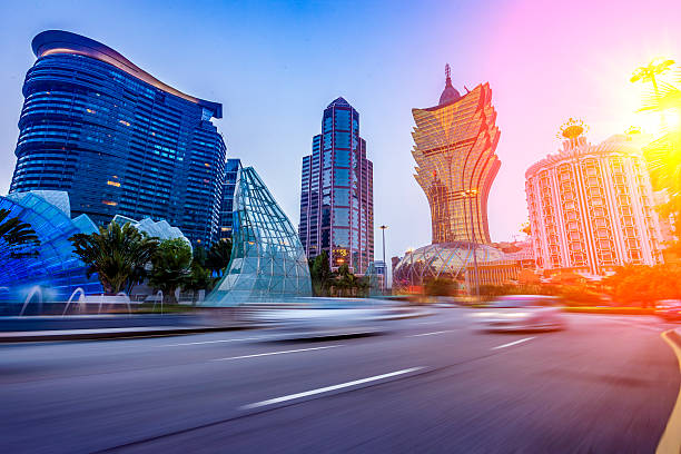 urban scene of macao