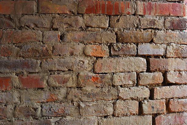 istock closed up the brick wall in old town , Nepal 493629760