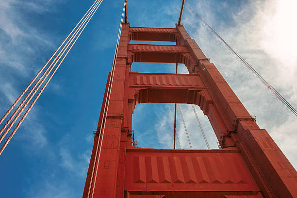 istock The Golden Gate Bridge tower, San Francisco 493632690