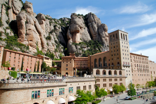 The Montserrat abbey