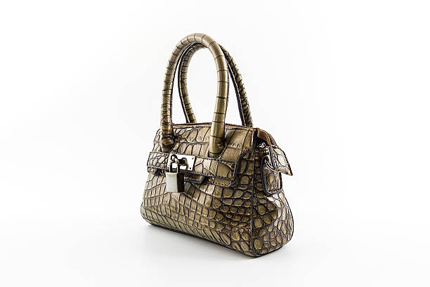 istock Brown Leather Ladies Handbag. 493634525
