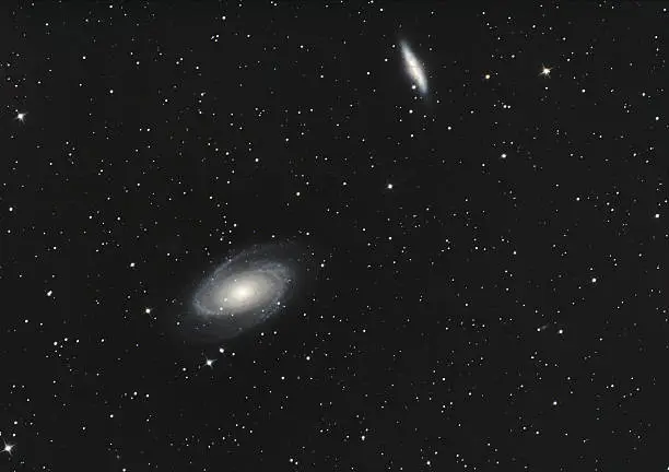 M81 and M82 galaxies in Ursja Major