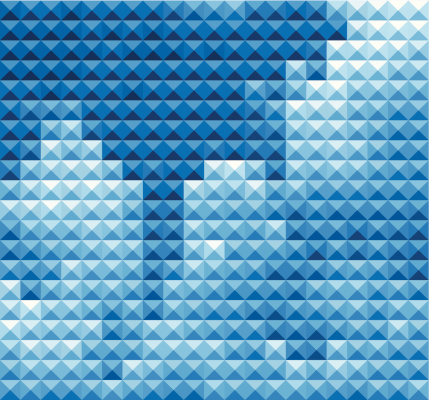 abstract blue mosaic background.(ai eps10 with transparency effect)