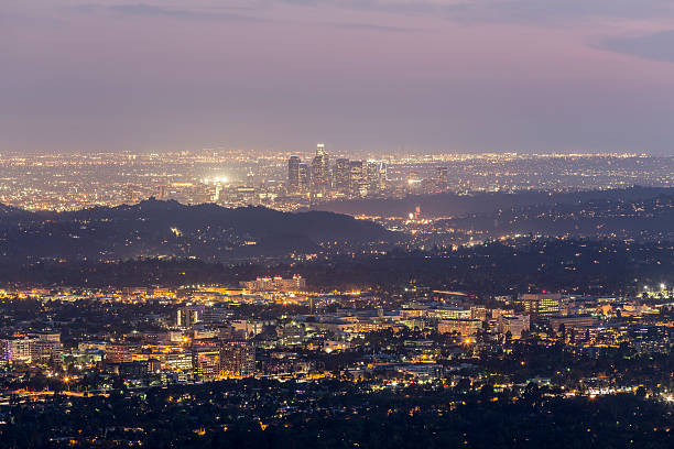 Los Angeles California Dusk View
