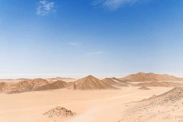 istock Beautiful desert landscape of Egypt. 493648042