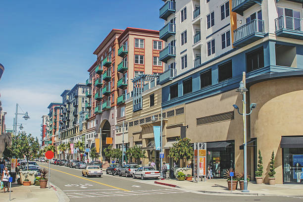 istock Beautiful shopping street 493649030