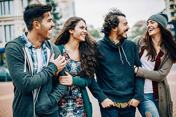 istock Happy people outdoors 493651510