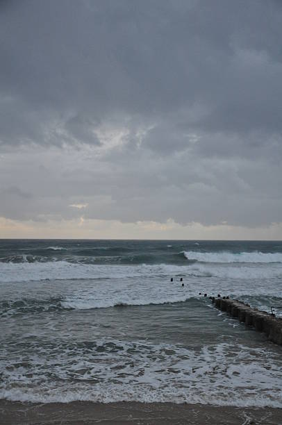 istock Stormy Weather at Tel Aviv 493651754