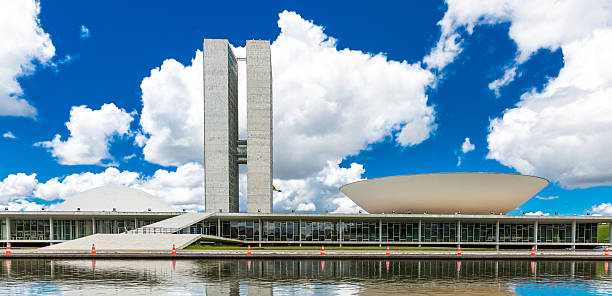 brazylijski kongres narodowy w brazylia, brazylia - national congress building zdjęcia i obrazy z banku zdjęć