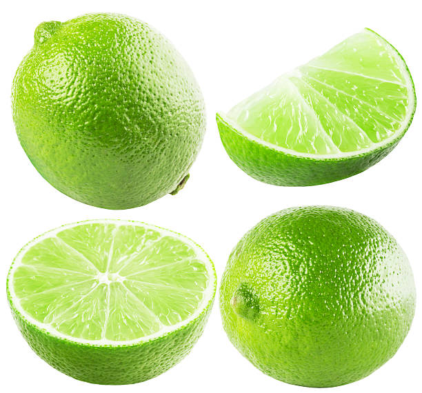 istock collection of lime isolated on the white background 493692090