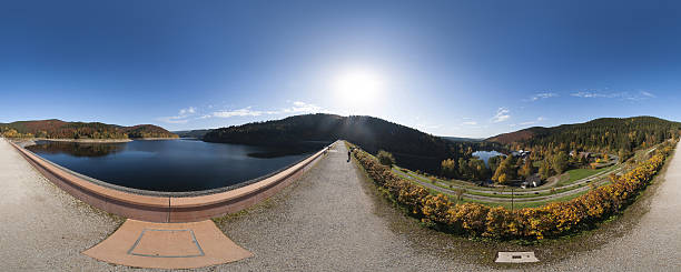 istock Panoramic autumn landscape in the Harz Mountains, 493692440