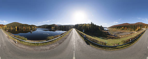 istock Panoramic autumn landscape in the Harz Mountains 493692466