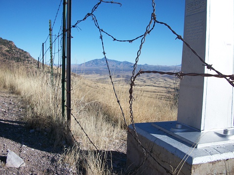 Physical Security along the US/Mexico Border is good at border crossing stations and in metro areas. But what about the rest of the hundreds of miles along the border. This border fence is located just a few miles from Sierra Vista, Arizona. Will this fence slow down illegal crossings?