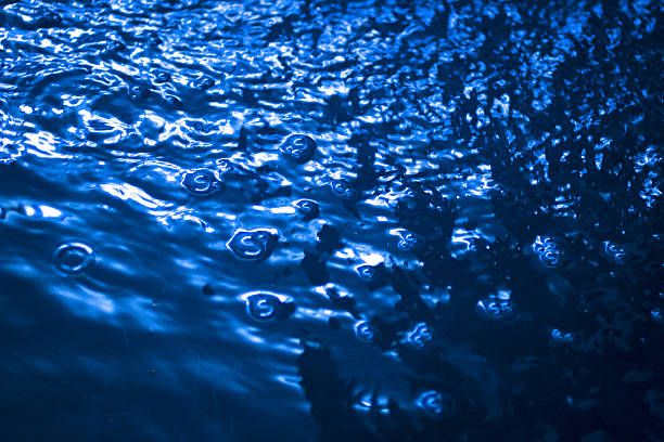 Health spa physical therapy, rehabilitation, physiotherapy water jets hydrotherapy spray photo in blur tones.