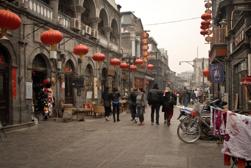 Hutong in Beijing, China