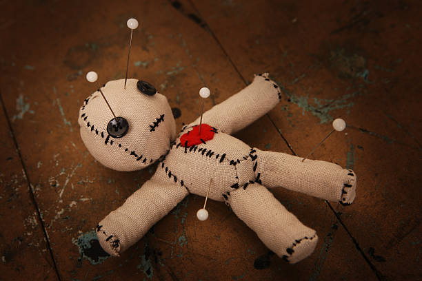 Voodoo Doll mit Pins – Foto