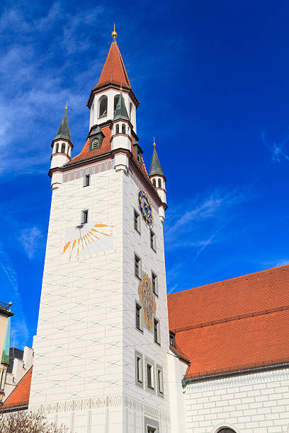 istock Munich, Old Town Hall with Tower, Bavaria, Germany 493706337