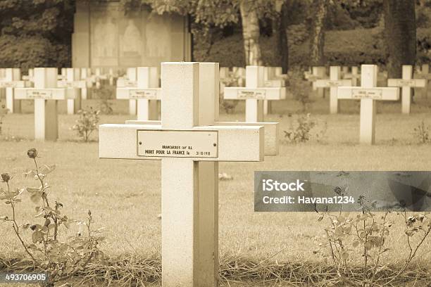 French Cemetery From The First World War In Flanders Belgium Stock Photo - Download Image Now