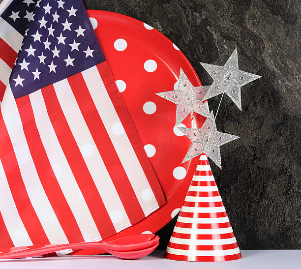 istock Happy Fourth of July Party Preparation. 493709425