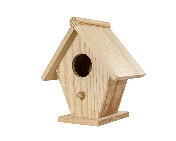 istock Little Birdhouse Isolated 493709659