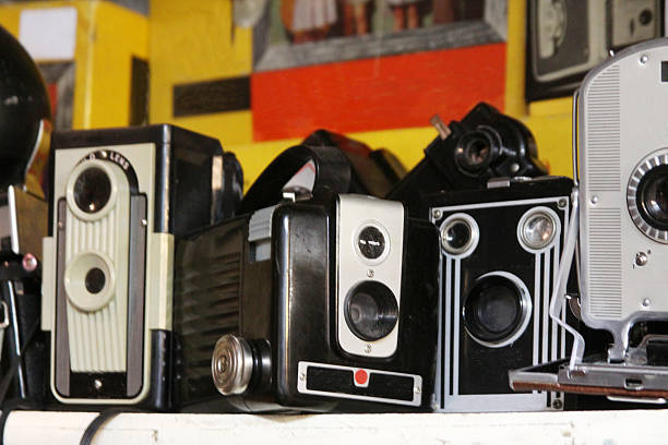 istock Collection of Old Cameras 493713706