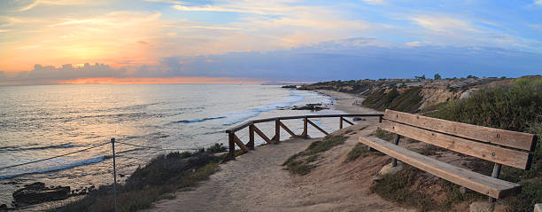 istock Sunset view of Crystal Cove Beach 493713732