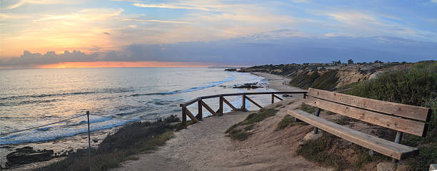 istock Sunset view of Crystal Cove Beach 493714146