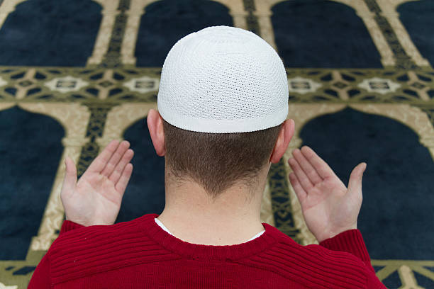 istock Muslim Man Is Praying In The Mosque 493717176