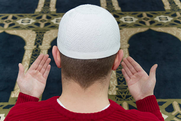 istock Muslim Man Is Praying In The Mosque 493717244