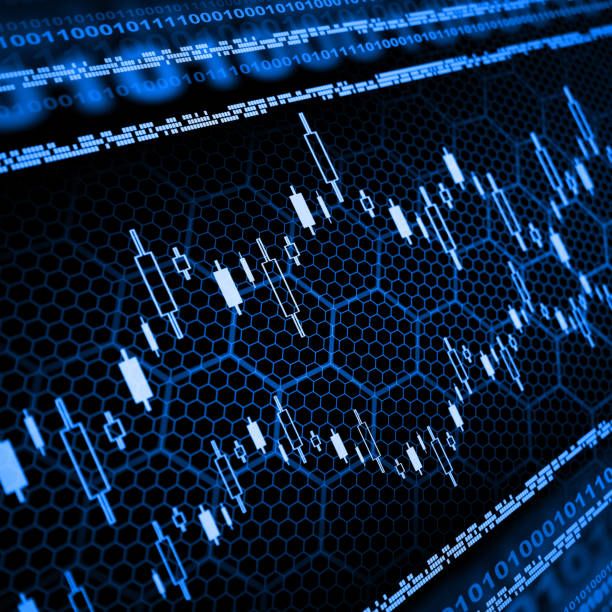 istock Financial charts abstract business graph 493719480