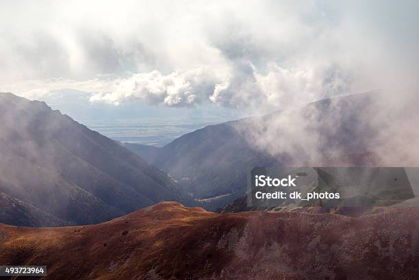 Skyline View From Volovec At Tatra Mountains Stock Photo - Download Image Now - 2015, Autumn, Backgrounds