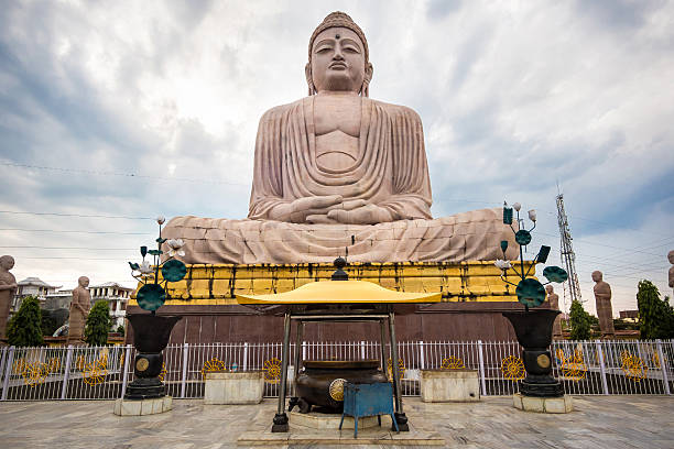 istock The Great Buddha Statue in Bodhgaya, India 493724228