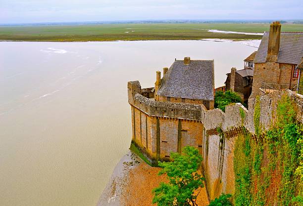 istock Walls of Le Mont Saint-Michel 493725140