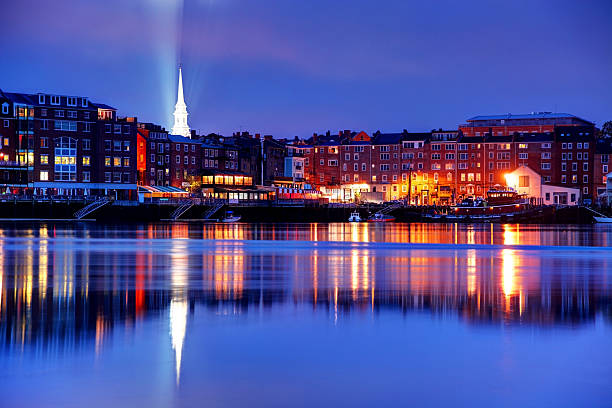 Downtown Portsmouth skyline